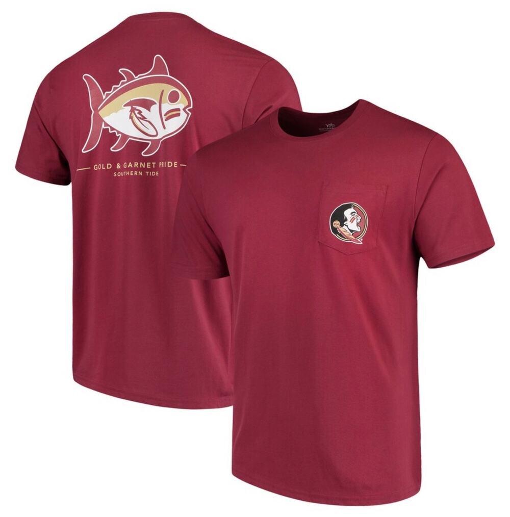 Southern Tide Garnet Florida State Seminoles, Skipjack Goes to College, Medium